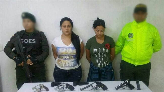 Cuatro personas capturadas por homicidio de vendedora de chance en el municipio de Juan de Acosta. Foto: Cortesía: Policía Metropolitana de Barranquilla