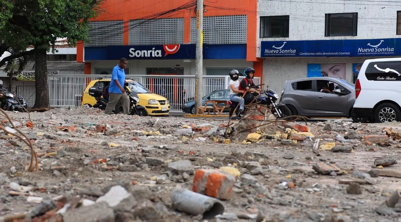 Cerca de 3.300 establecimientos han reportado afectaciones. Foto: Alcaldía de Cali.