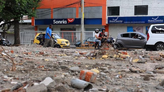 Cerca de 3.300 establecimientos han reportado afectaciones. Foto: Alcaldía de Cali.