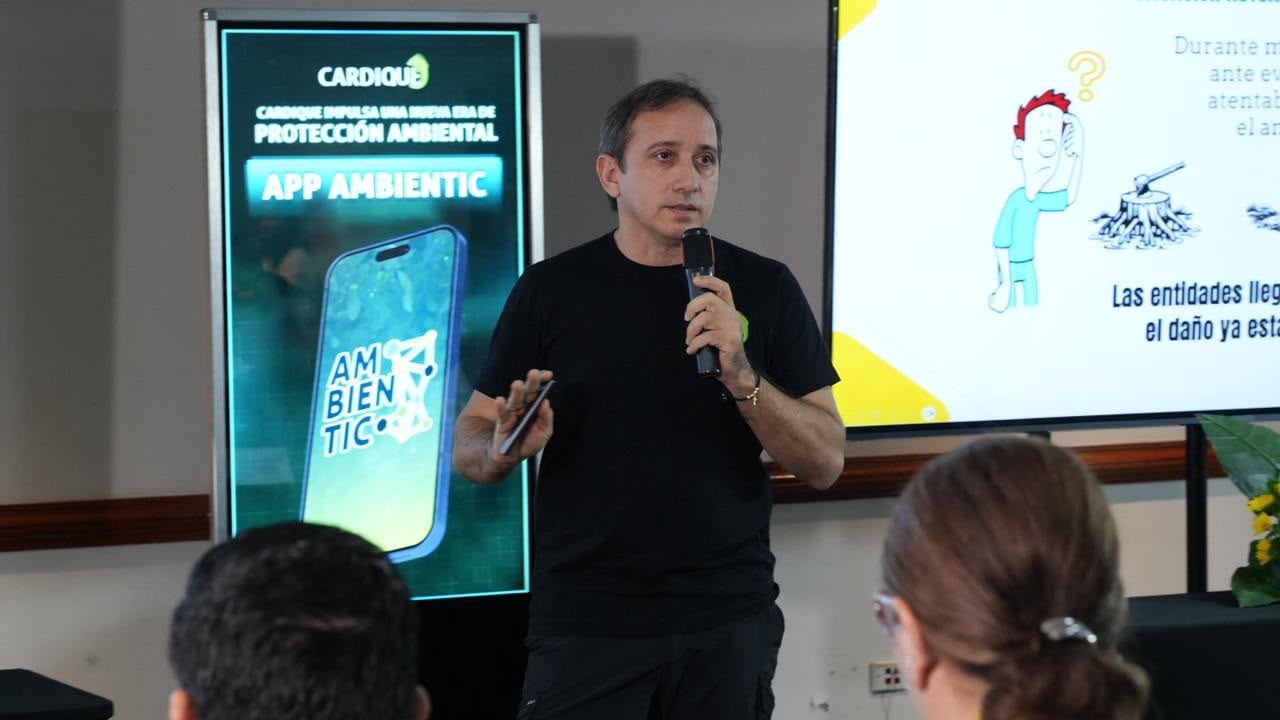 Cardique lanza Ambientic, la APP que convierte a los ciudadanos en guardianes ambientales de Cartagena y Bolívar