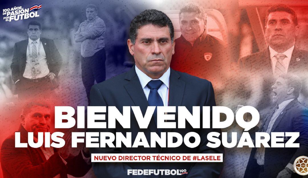 Luis Fernando Suárez es el nuevo DT de la Selección de Costa Rica