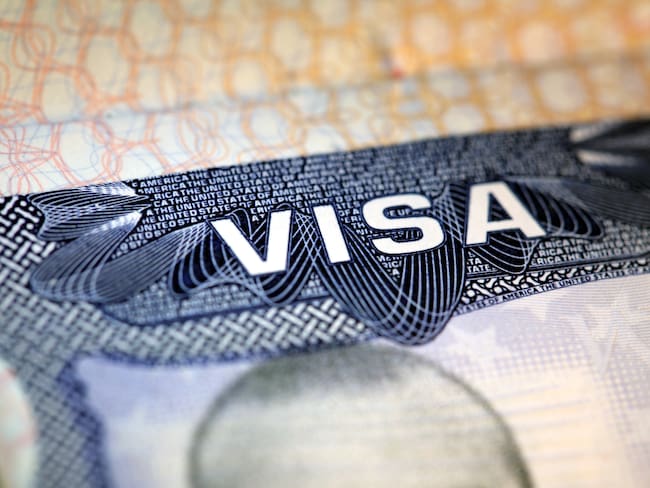 Visa estadounidense (Vía Getty Images)