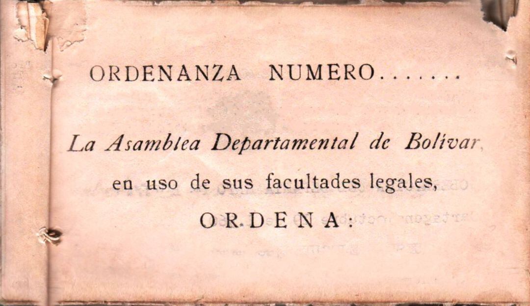 Por primera vez la Asamblea de Bolívar inicia este proceso