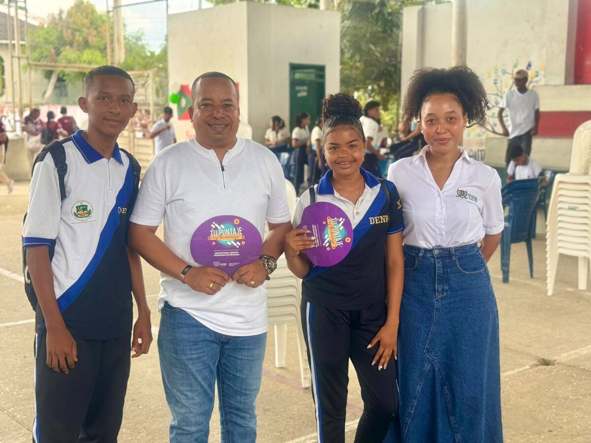 En Santa Rosa de Lima apoyarán a bachilleres con inscripción a Unicartagena y transporte
