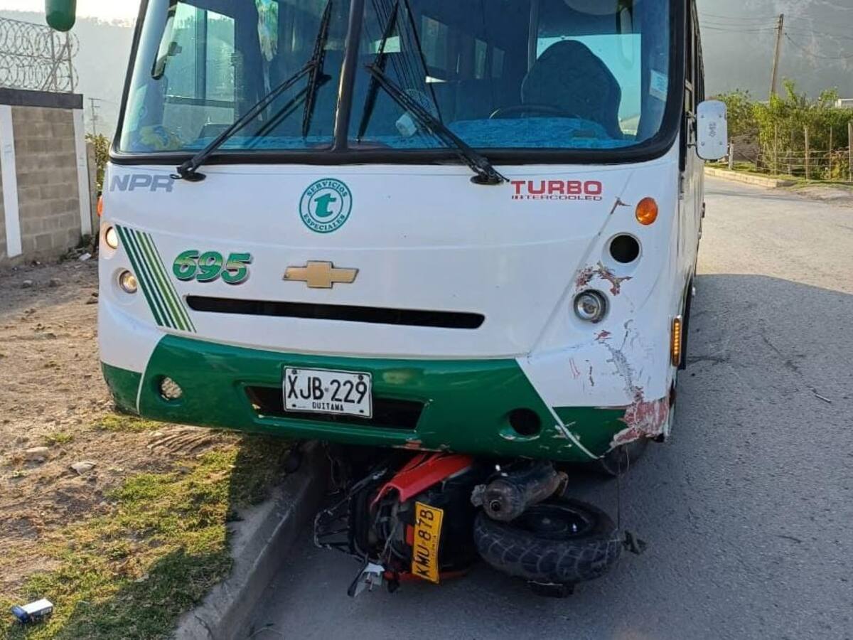 Indignante relato de testigo del accidente que le quitó la vida a joven mujer en Sogamoso