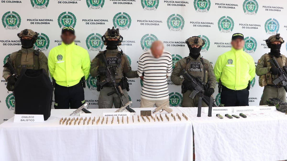 Se conocen nuevos detalles de la captura de ‘Cakín’, líder de Los Flacos que se escondía en Pereira