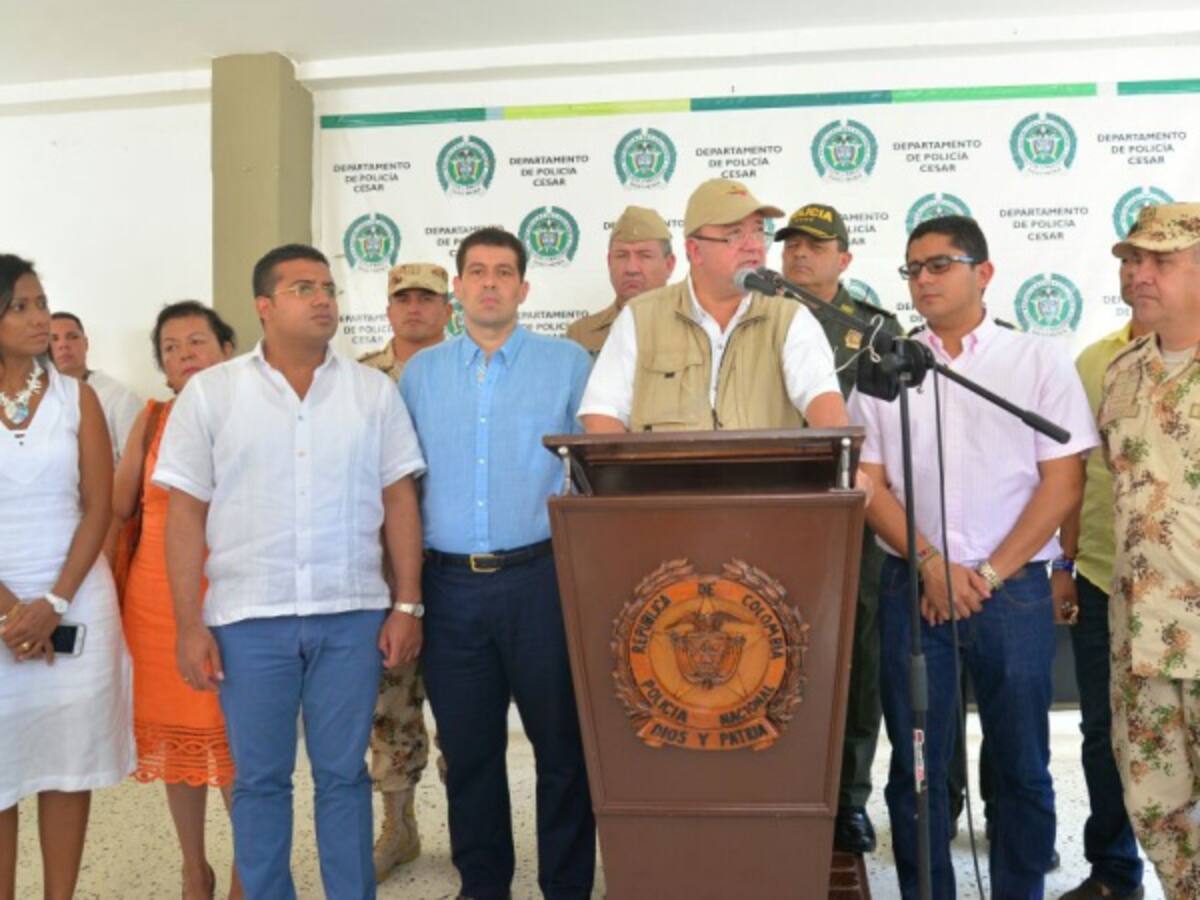 Valledupar tendrá Policía Metropolitana, asegura el ministro de Defensa