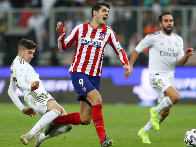 Federico Valverde, solo un partido de suspensión tras patada a Morata