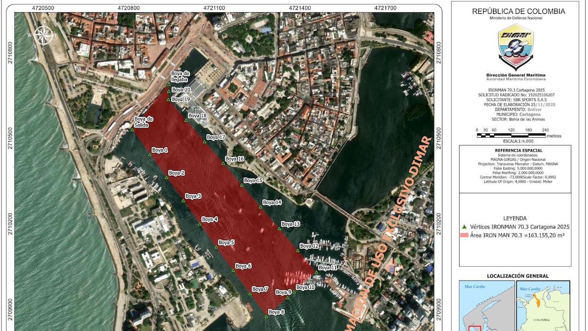 Recomendaciones marítimas para el Ironman 70.3 en Cartagena