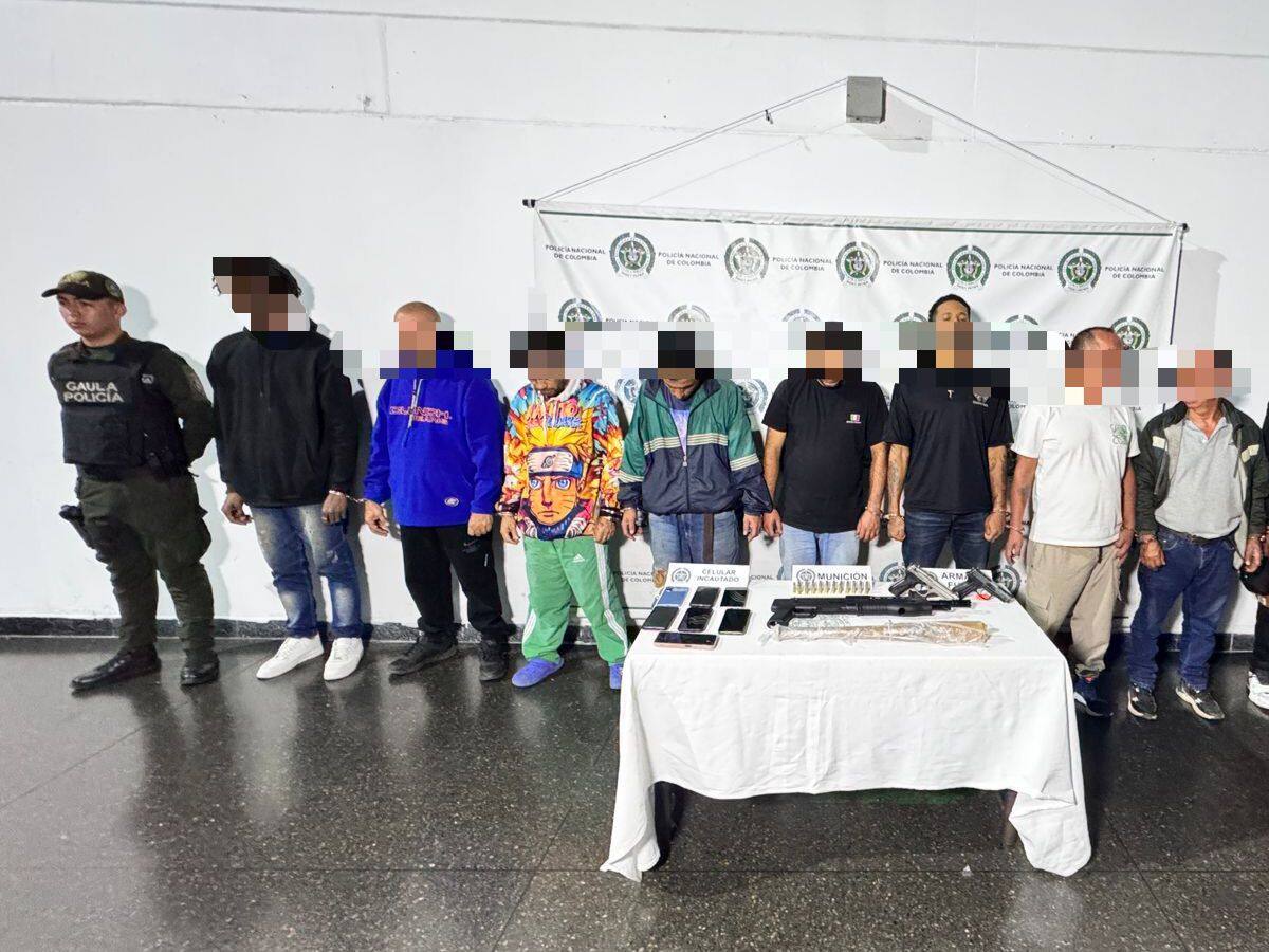 Capturan 11 integrantes de la banda criminal, “Los del Llano”