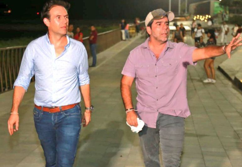 Federico Gutiérrez, alcalde de Medellín y Alejandro Char, alcalde de Barranquilla