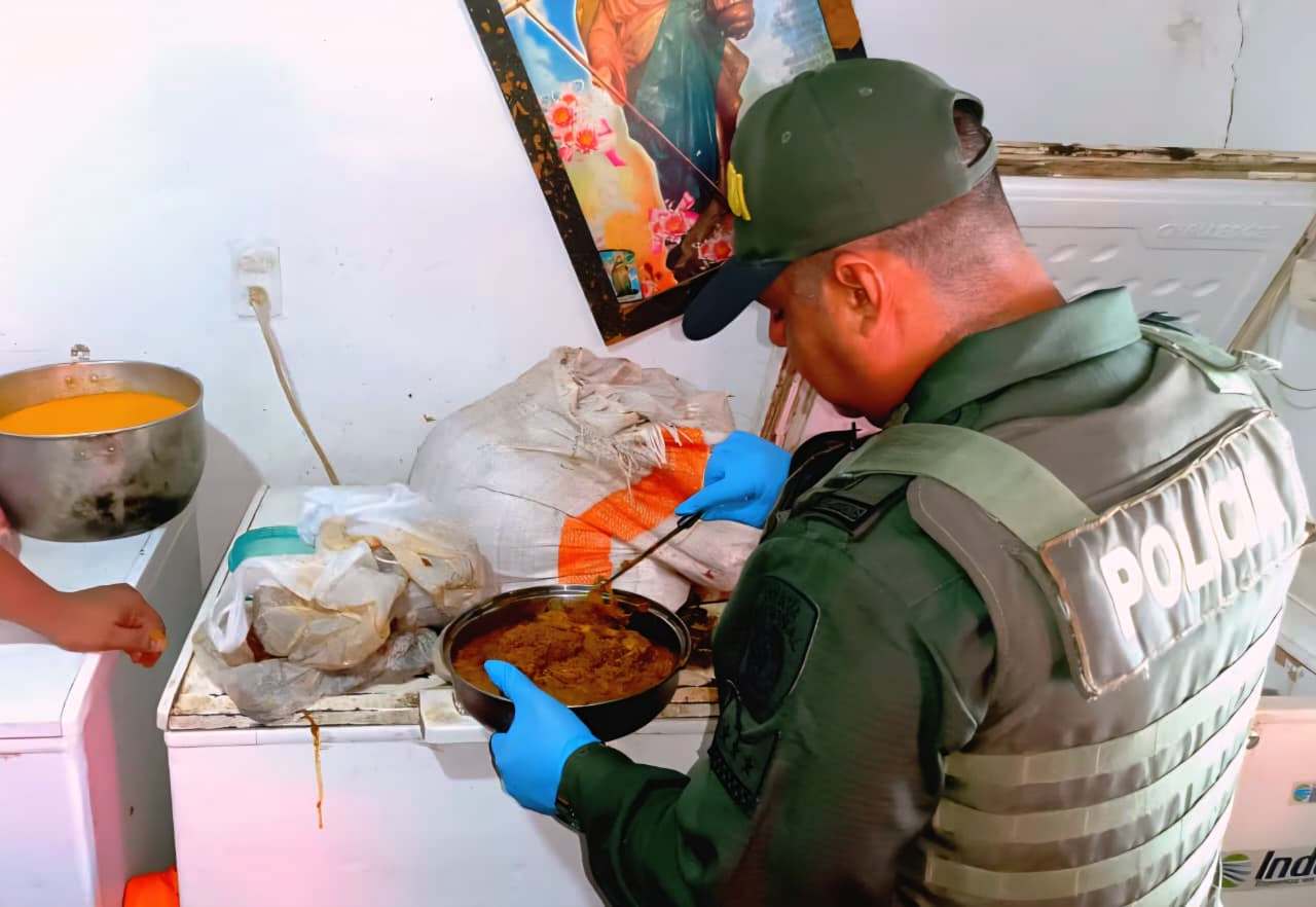 Decomisan carne de fauna silvestre en restaurante en Escallón Villa