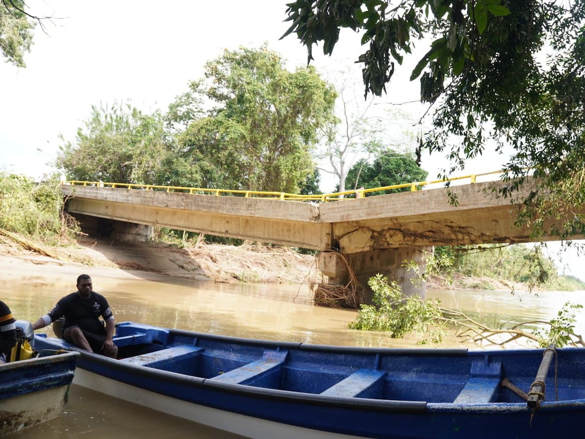 Gobernador de La Guajira pide intervención urgente de la UNGRD tras colapso del puente de Mendihuaca
