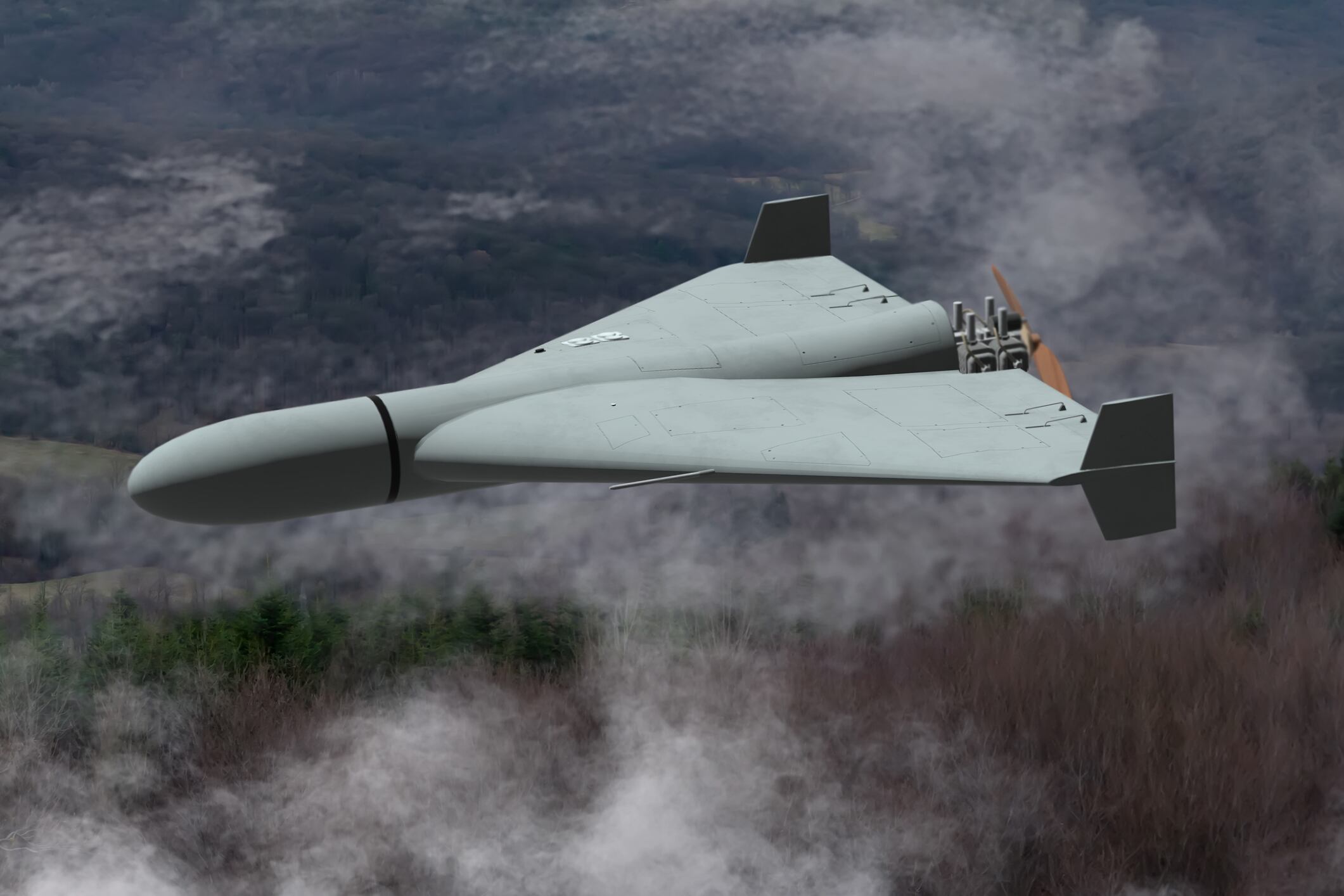 Dron ruso. I Foto: Getty Images.