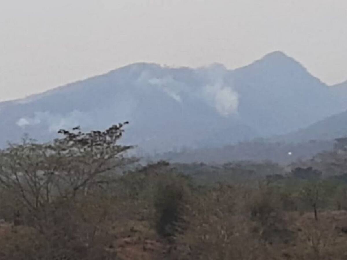 Incendio forestal en zona rural de El Carmen de Bolívar completa 32 horas