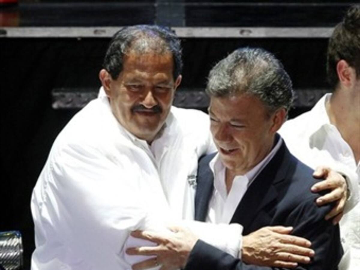 Vicepresidente Angelino Garzón visita este lunes al presidente Santos en la Casa de Nariño