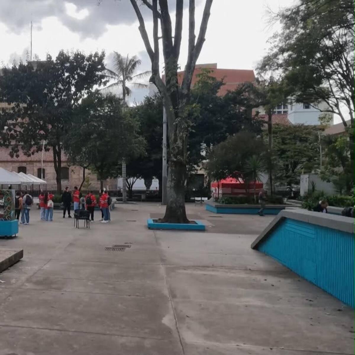 Recuperación del Parque Santander en Bogotá: van más de 200 capturas