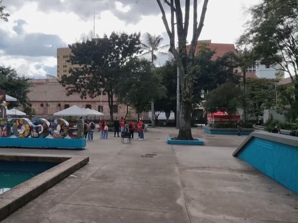 Recuperación del Parque Santander en Bogotá: van más de 200 capturas