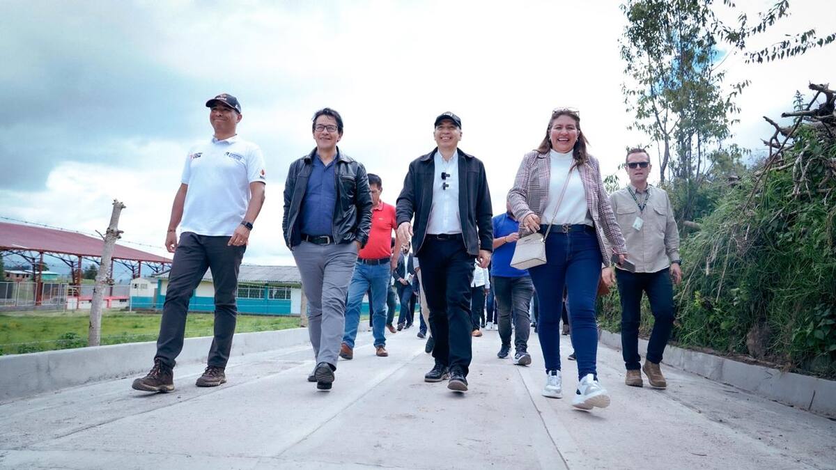 El Gobierno inauguró dos obras de infraestructura vial en Tangua, Nariño