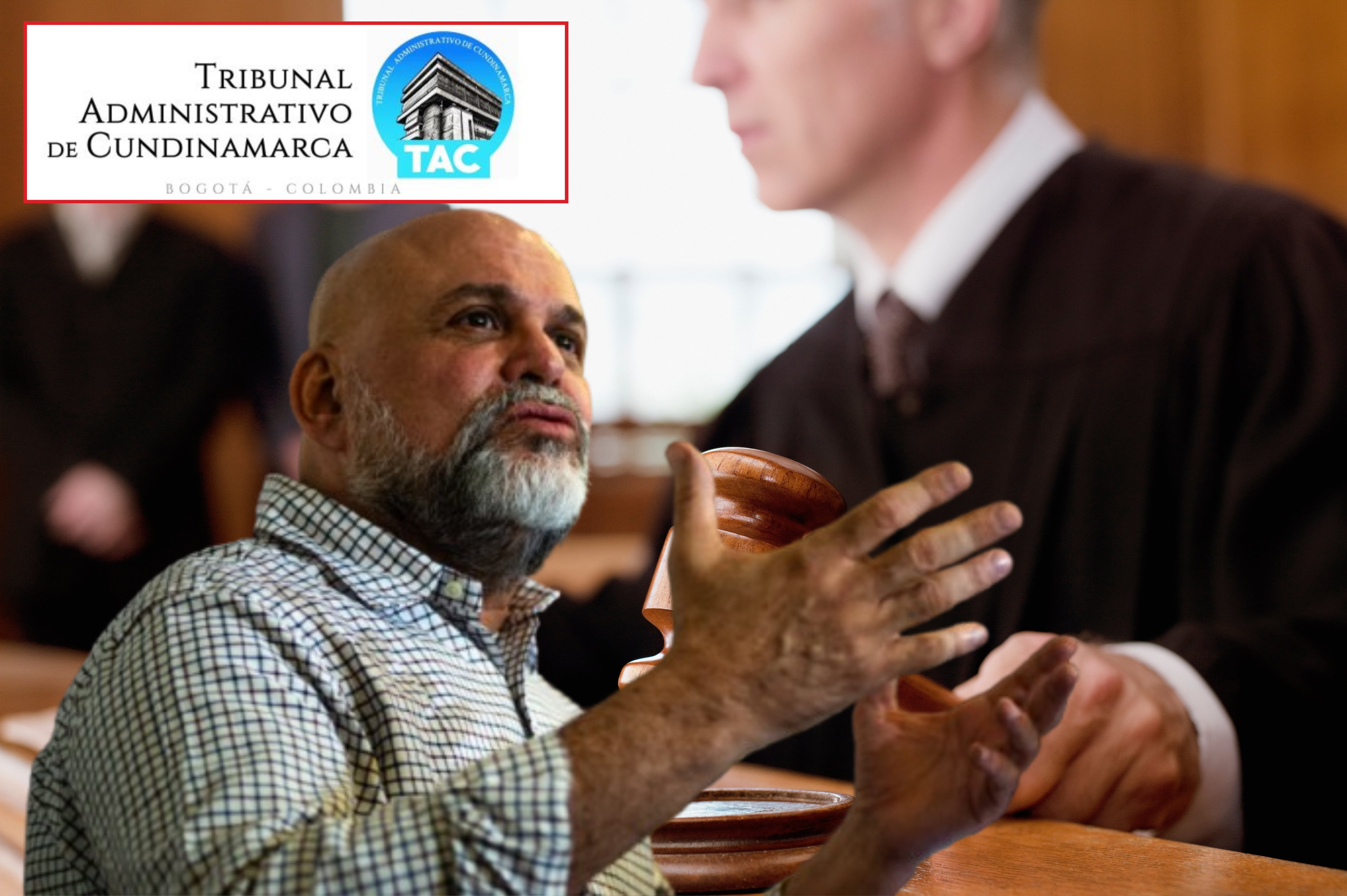 Imagen de referencia. Juez / Salvatore Mancuso: Getty Images / Tribunal Administrativo de Cundinamarca: Página web.
