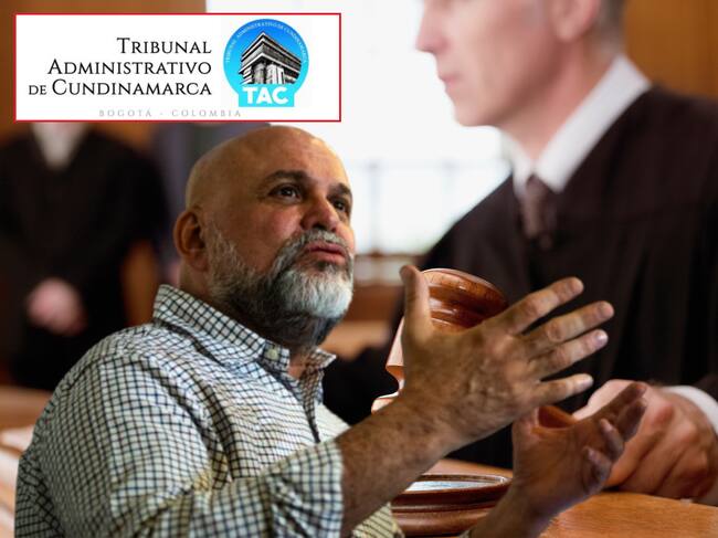 Imagen de referencia. Juez / Salvatore Mancuso: Getty Images / Tribunal Administrativo de Cundinamarca: Página web.