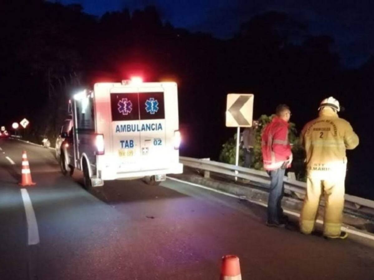 Accidente de tránsito en la vía entre Cúcuta y Pamplona