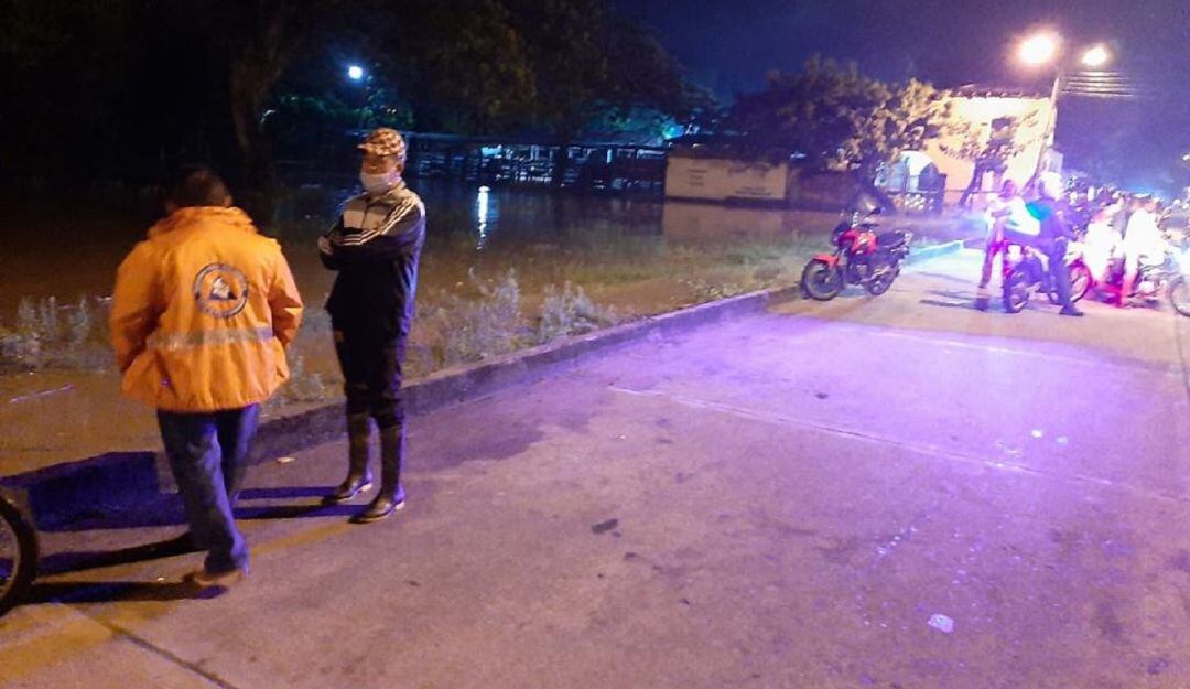 Fuertes lluvias en el Guamo, Tolima