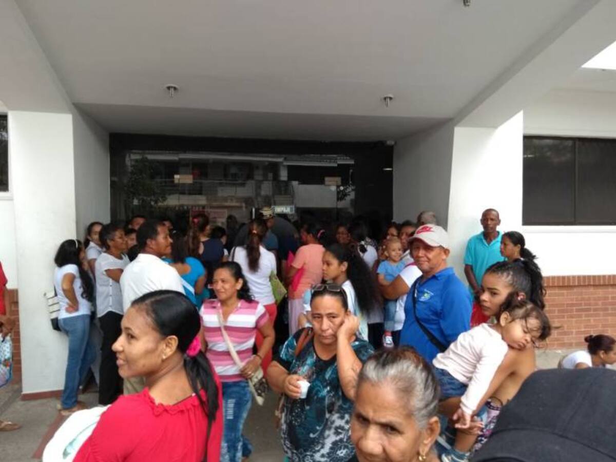 Médicos del Niño Jesús en Barranquilla protestan por no pago de salarios