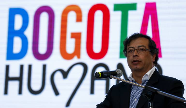 Exalcalde de Bogotá, Gustavo Petro.