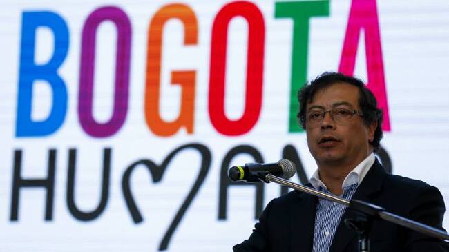 Exalcalde de Bogotá, Gustavo Petro.