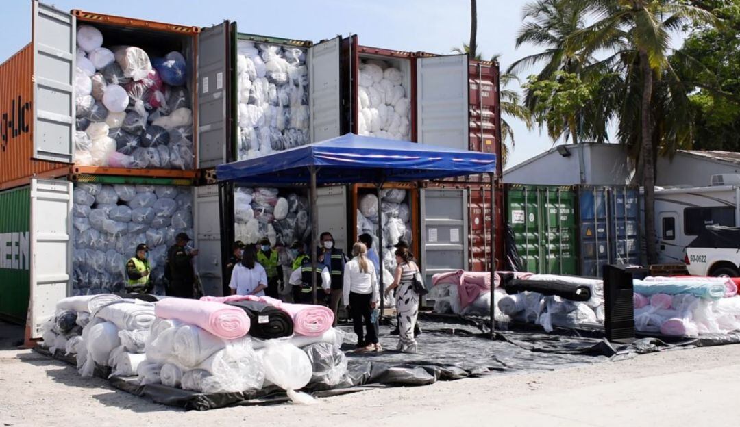 La mercancía ilegal procedente del continente asiático está avaluada en más de 1.700 millones de pesos