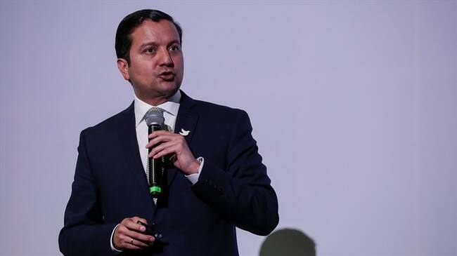 David Luna, ministro de las TIC. Foto: Colprensa / Mauricio Alvarado