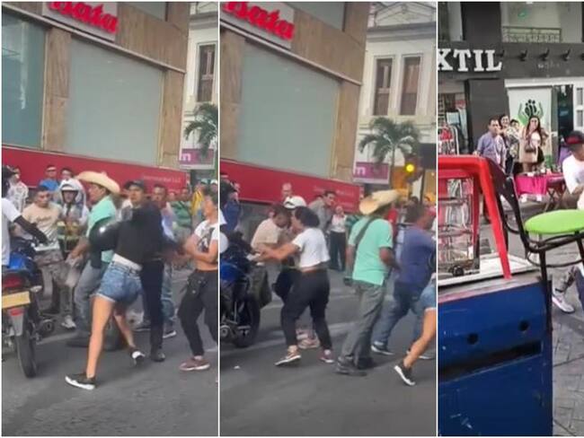 Agresión a agentes de tránsito en Ibagué