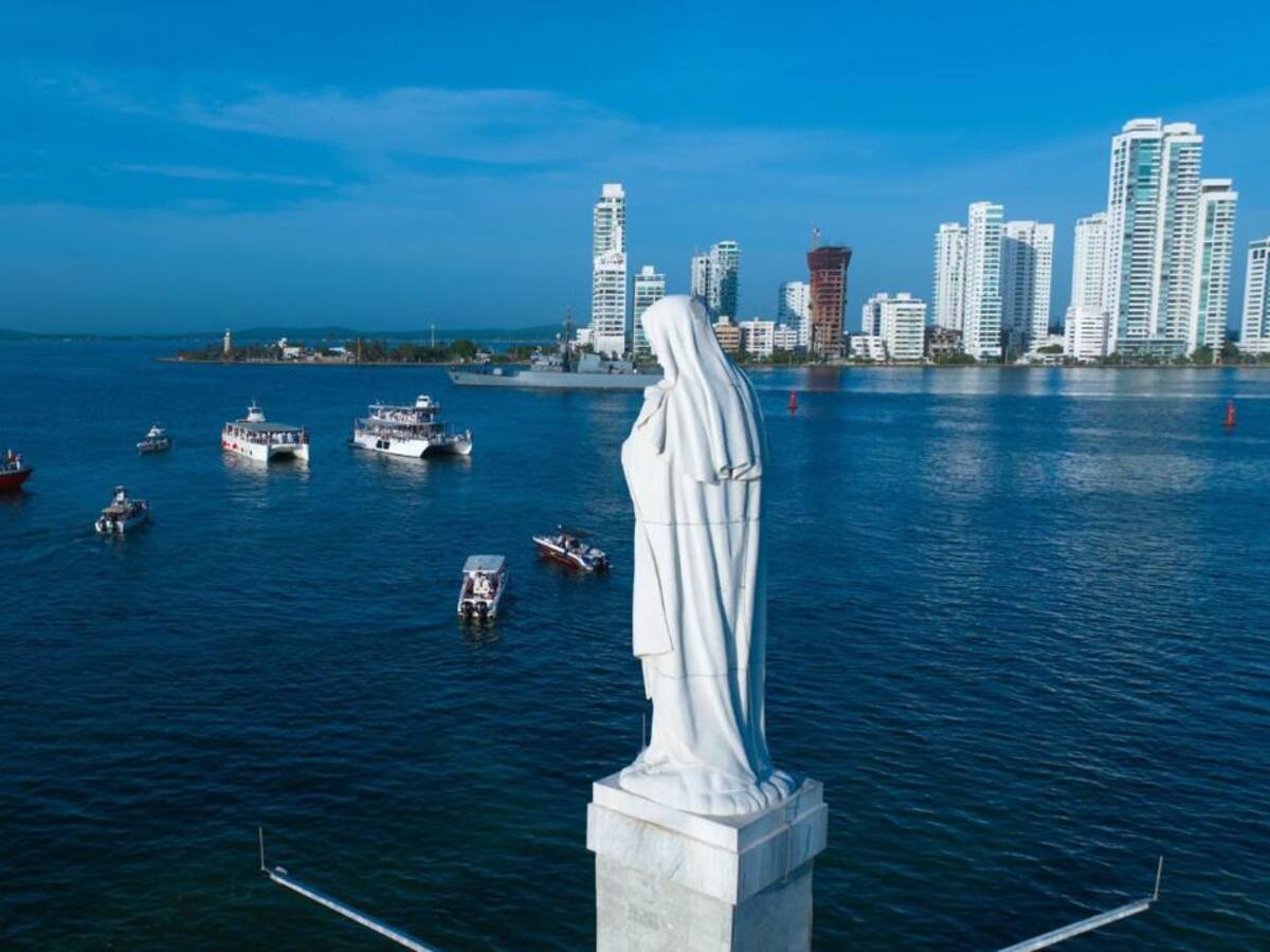Procesión náutica en honor a la Virgen del Carmen: Conozca la agenda en Cartagena