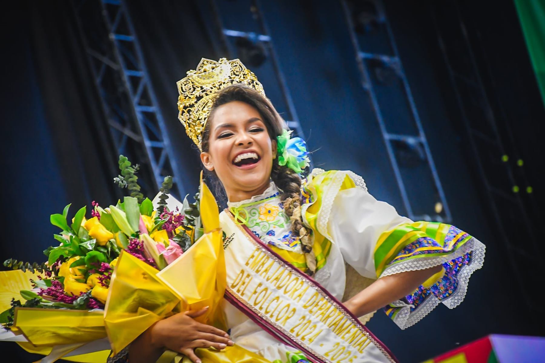 Leidy Tatiana Sánchez Forero, embajadora departamental del Folclor