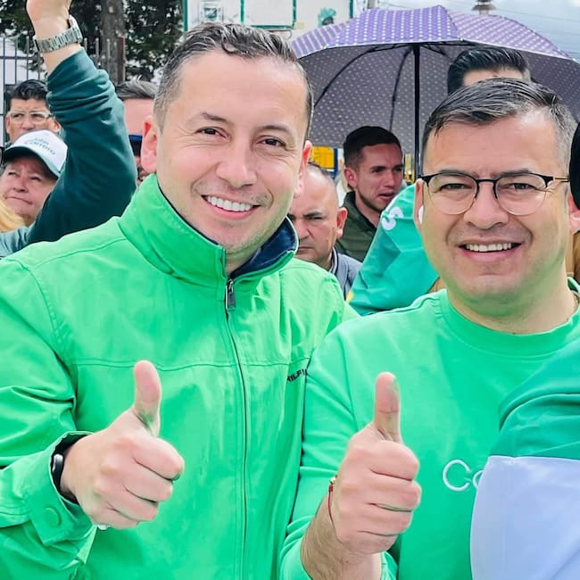 El Representante a la Cámara, Jaime Raúl Salamanca, indicó que Yamir López sería su candidato a las elecciones atípicas a la Alcaldía de Tunja / Foto: Suministrada.