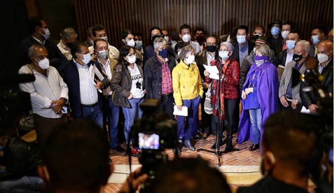 Reunión de la CIDH y Comité de Paro