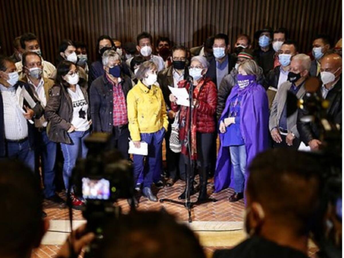 Comité de Paro entregó documento a la CIDH con cinco peticiones al Gobierno