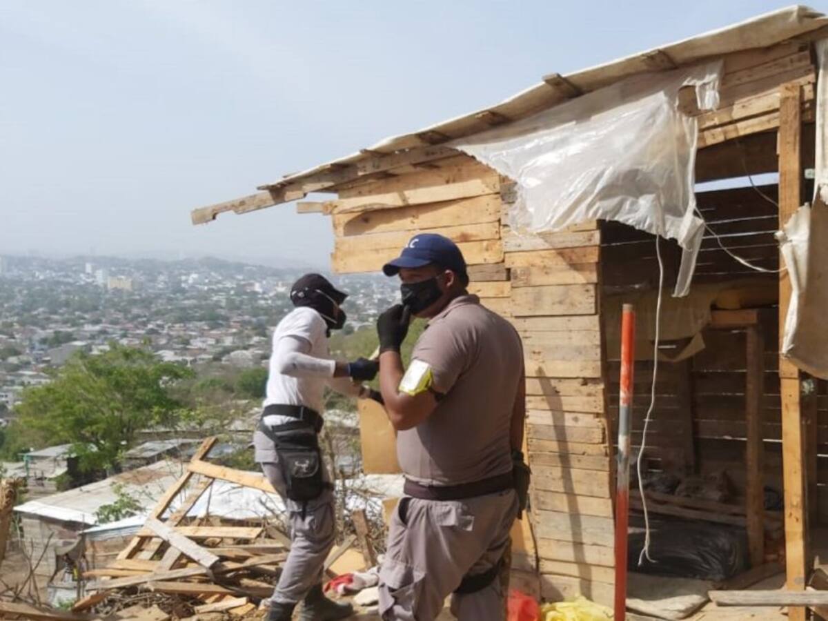 En Cartagena, invasiones en La Popa aumentaron un 70% durante la cuarentena