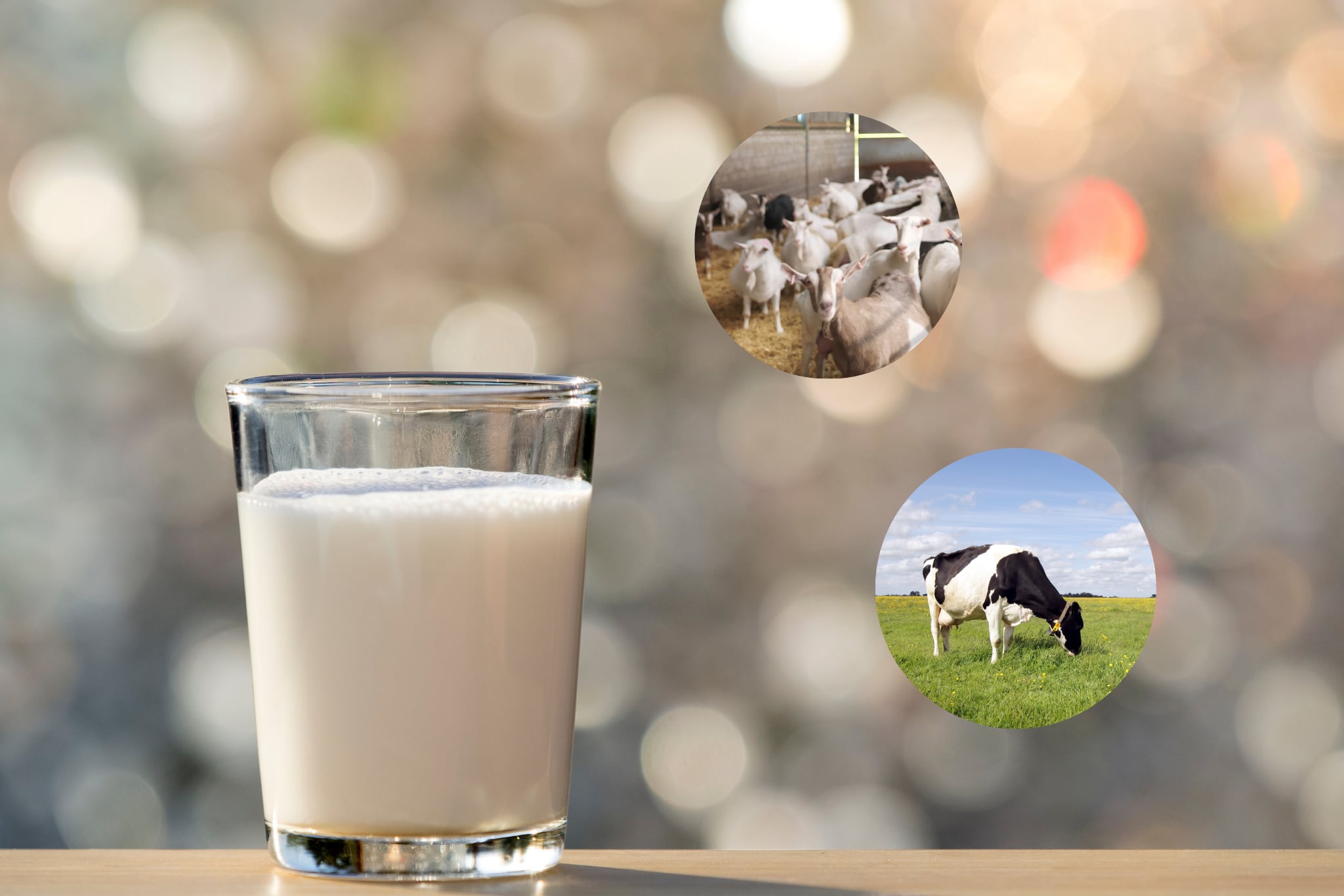 Diferencias entre la leche de cabra y la leche de vaca - Getty Images