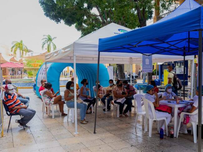 Jornadas de vacunación contra la covid-19 en Cartagena