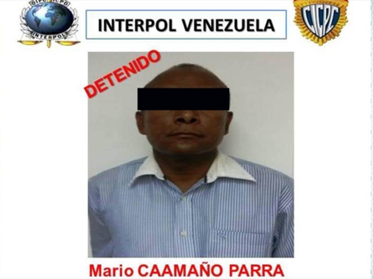 Capturaron en Venezuela a ciudadano colombiano solicitado por la Interpol