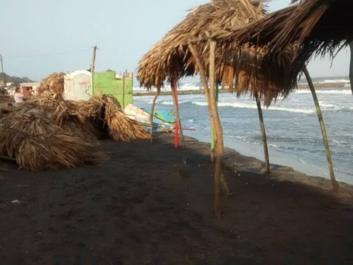 1.800 pescadores del Atlántico afectados por fuertes vientos