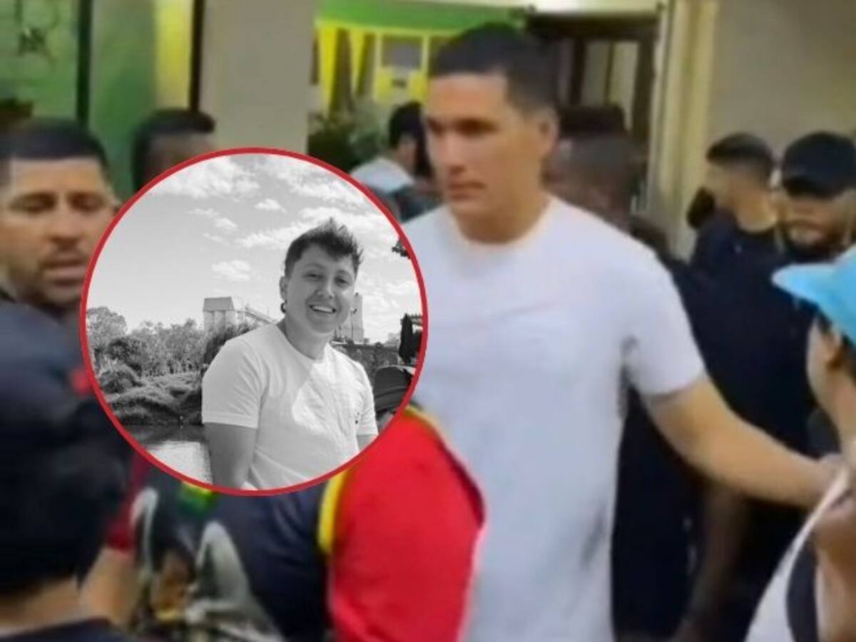 Jugadores del Bucaramanga acompañaron a la familia de Camilo Rojas en su velación