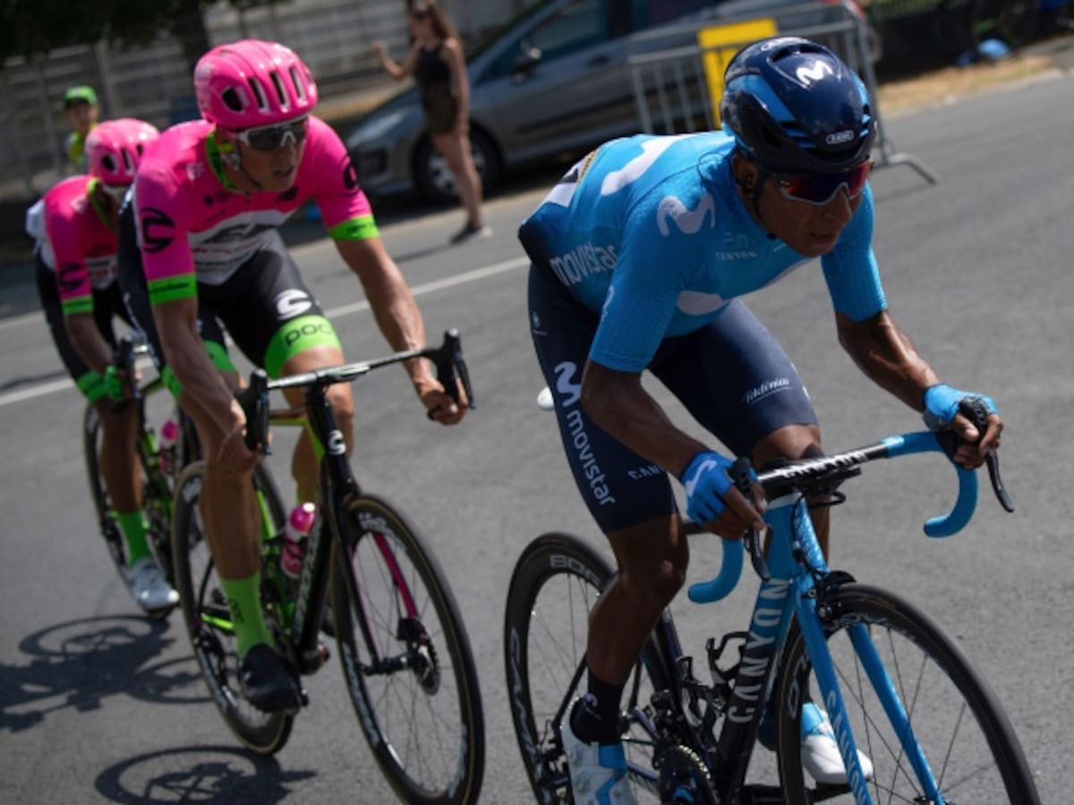 Nairo: "Esperamos seguir así mañana antes del pavé"