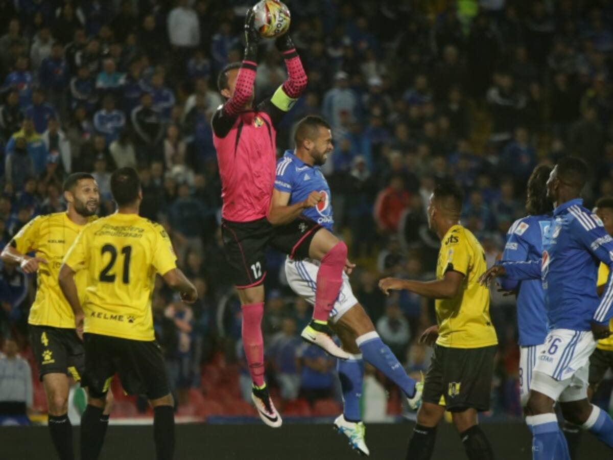 Ayron del Valle marcó su primer gol con Millonarios y le salvó los tres puntos