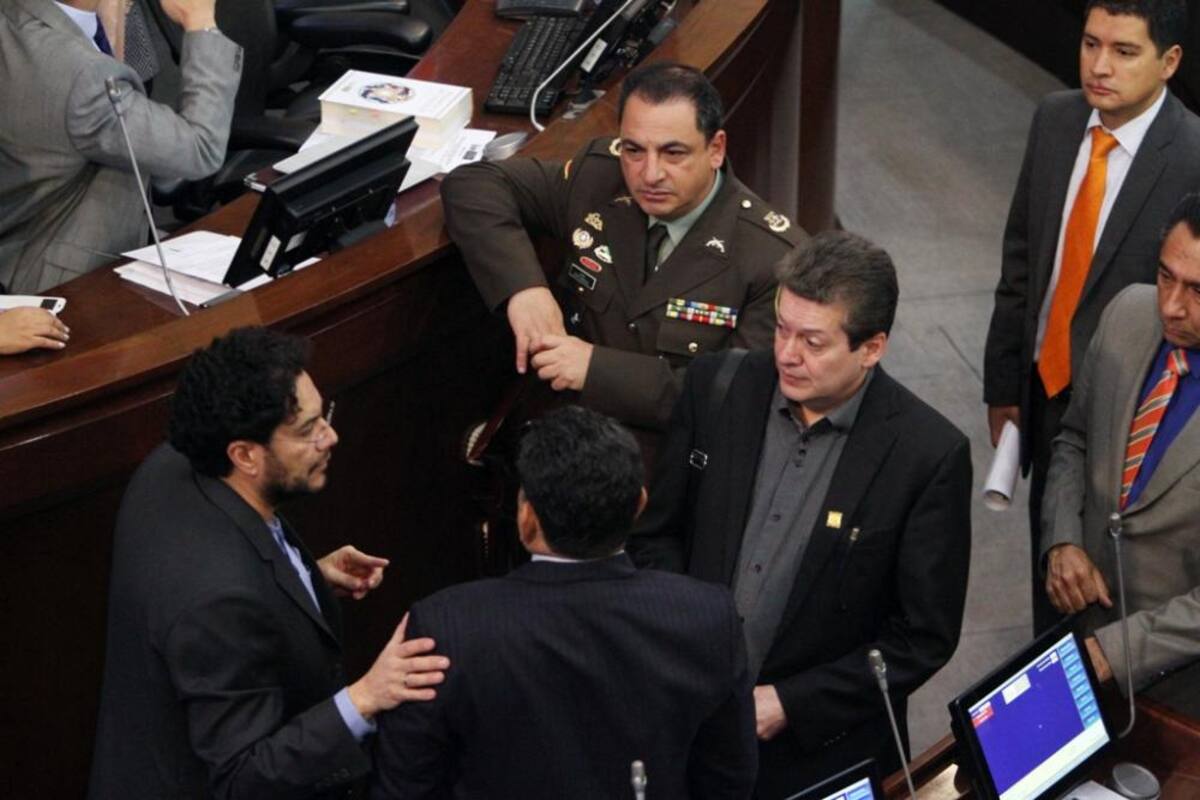 El senador del Polo Democrático Iván Cepeda fue el citante del debate en el Congreso donde pretende demostrar los nexos de Álvaro Uribe con ilegales.