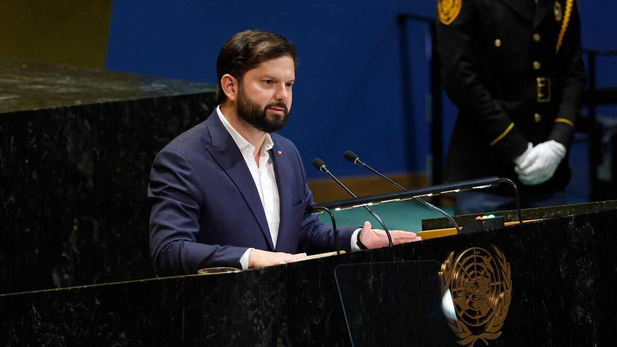 Boric pide a la ONU juzgar a Netanyahu por genocidio en Palestina