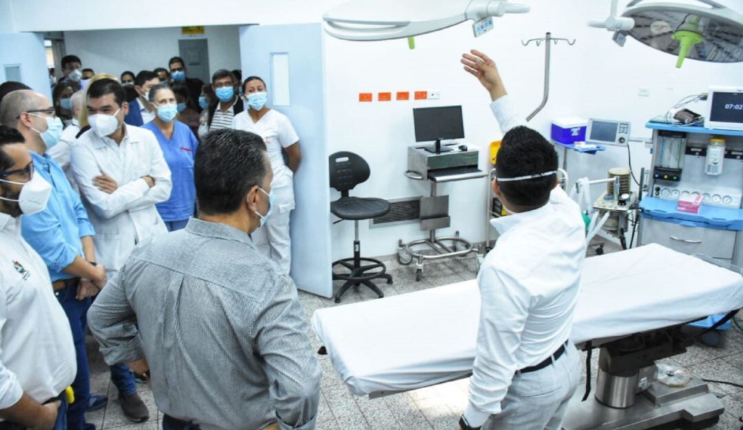 Habilitación del sexto piso del hospital Federico Lleras sede Limonar