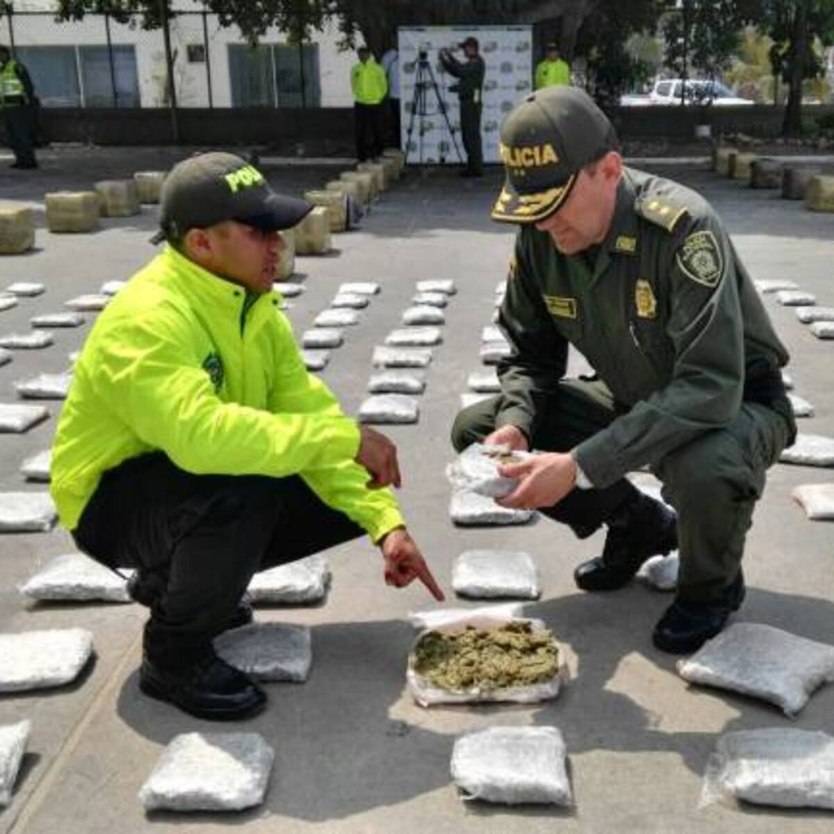 Incautan marihuana avaluada en más de 21 millones en la vía Bogotá – Tunja
